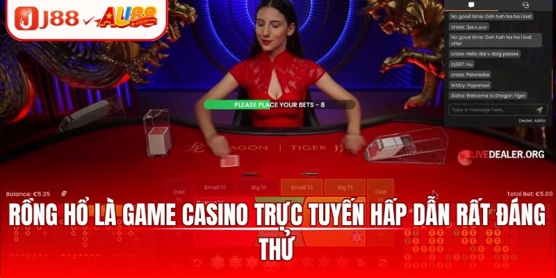 Casino Trực Tuyến - 3 Game Ăn Khách & Kinh nghiệm chơi 1 Rồng hổ là game casino trực tuyến hấp dẫn rất đáng thử